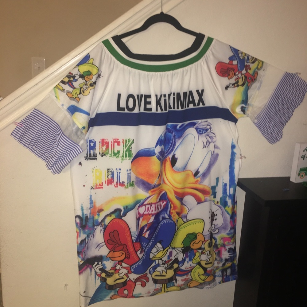 Gregorys  Donald duck and three Caballeros dress